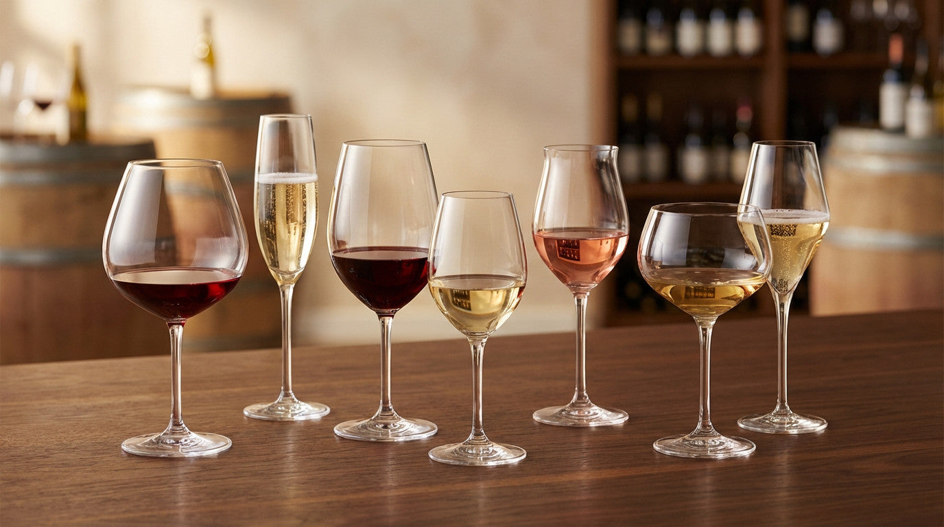 Wine Glass Guide: Bordeaux, Burgundy, White & Shape Types – ALTCELLARS